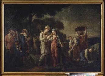 De eerste ontmoeting van prins Igor met Olga