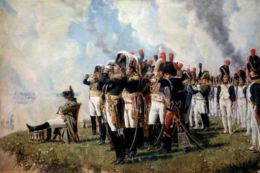 Napoleon Bonaparte op de Borodino Hoogten, 1897