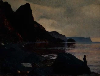 Bij het klooster van St. George, Krym, Oekraïne