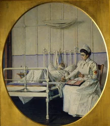 De brief is onderbroken, 1901