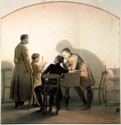 Aan de piano