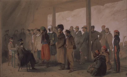 Het verhoor, 1855