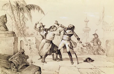 De moord op generaal Kléber door een fanaticus, 14 juni 1800