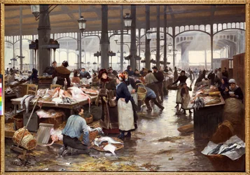 De Vismarkt in de Centrale Markt