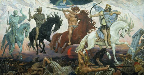 De Vier Ruiters van de Apocalyps, 1887