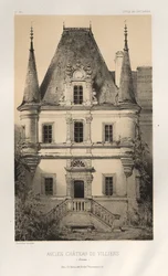 ...Pl. 1, Ancien Chateau de Villiers Somme, 1860