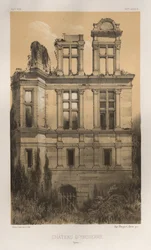 Château DYrouerre Yonne, 1860