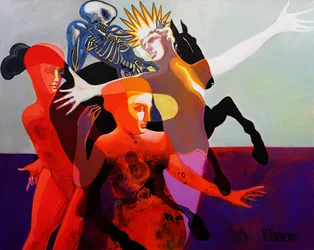Surrealistische mythologische figuren