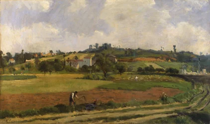 Landschap bij Pontoise, ca. 1877-85 (olieverf op doek)
