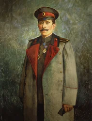 Generaal Jekon, stafchef van het Bulgaarse leger, ca. 1916