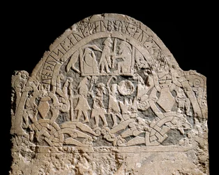 Viking grafsteen van Sanda