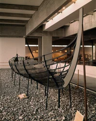 Vikingschip gevonden in de Roskilde fjord, Denemarken, ca. 1030