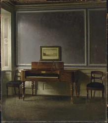 Het oude piano. Strandgade 30
