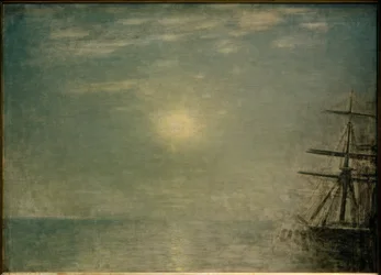 Zon boven de zee