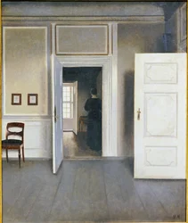 Vrouw in een Interieur, Strandgrade 30, 1901