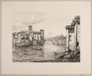 Partij bij Ponte Rotto in Rome