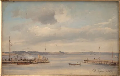Een Boot Haven. Humlebæk, Seeland
