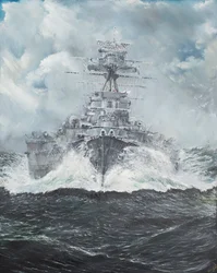 HMS Hood op weg naar Bismarck 23 mei 1941, 2014