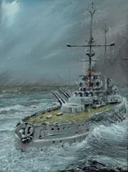 SMS Friedrich der Grosse bij Jutland 1916, 2016