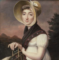 Portret van een vrouw, ca. 1810