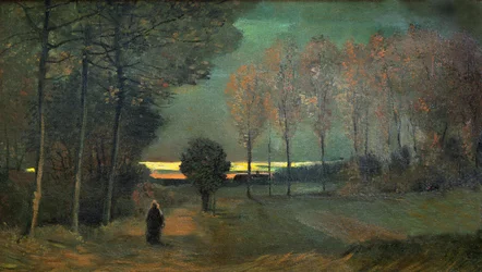 Herfstlandschap in de avond, 1884