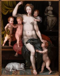 Allegorie van de perfecte liefde, ca. 1540