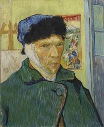 Zelfportret met verbonden oor, 1889