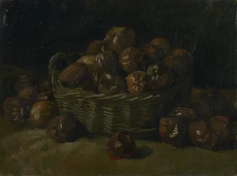 Mand met appels