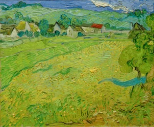 Uitzicht op Les Vessenots bij Auvers