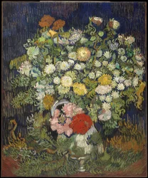 Boeket bloemen in een vaas
