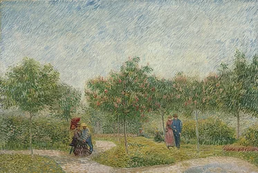 Tuin met paren: Square Saint-Pierre
