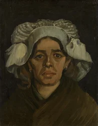 Kop van een vrouw