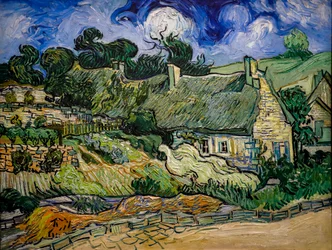 Huis met strooien dak in Cordeville