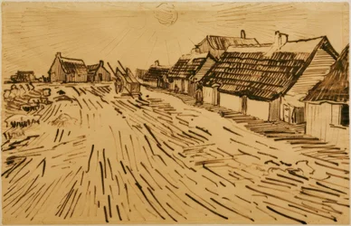 Zonovergoten huizen in Les Saintes-Maries-de-la-Mer