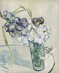 Stilleven, Vaas met Anjers, juni 1890