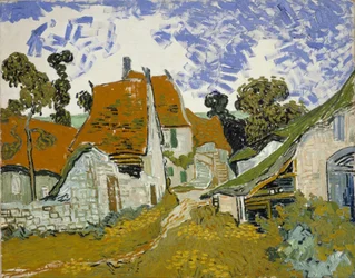 Straat in Auvers-sur-Oise