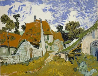 Straat in Auvers-sur-Oise