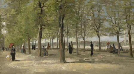 Terras in de Luxemburgse Tuin