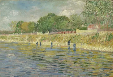 Oever van de Seine. Parijs, mei - juli 1887
