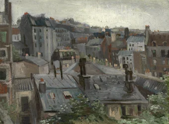 Uitzicht vanuit Vincents studio