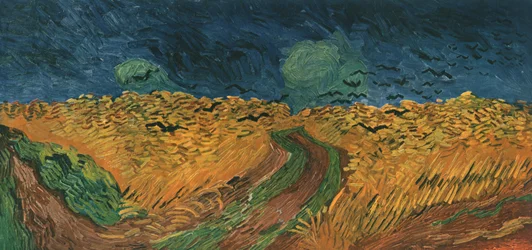 Korenveld met kraaien, juli 1890, 1947