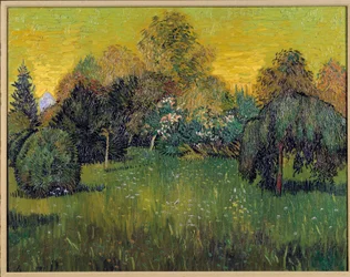 De tuin van de dichter