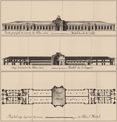 Sint-Michaëls Kasteel in Sint-Petersburg, 1797