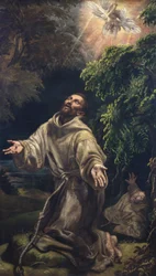 Sint Franciscus met stigmata
