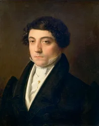 Portret van Gioacchino Rossini 1830 (1792-1868)