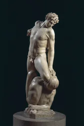 Eer Triomfeert over Bedrog, ca.1561 (marmer)
