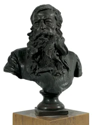 Buste van schilder Meissonier