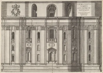 Speculum Romanae Magnificentiae: Sint-Pieter, 1564