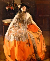 Portret van een vrouw