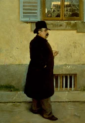 Portret van Yorick door Vittorio Matteo Corcos (1859-1933)